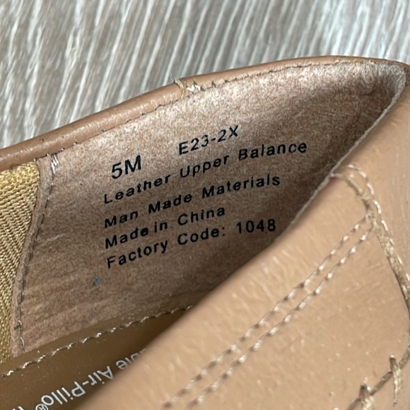 Dr. Scholl's E23-2X Leather Tassel Moccasin Loafers Double Air-Pillow Insoles 5M - Picture 7 of 14